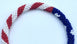 2 Pcs Set US Flag Design Colors Pattern Roll Over Nepal Handmade Jewelry Glass Beaded Bracelets