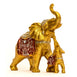 Dalax- Lucky Baby and Mama Elephant Collectible Statue, Lucky Figurines Perfect for Home Decor Office Xmas Decorations