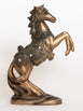 Dalax- 10.5 Inch Stallion Horse Standing Statue , Art Figurine Home, Kitchen Decor Accent