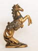 Dalax- 10.5 Inch Stallion Horse Standing Statue , Art Figurine Home, Kitchen Decor Accent