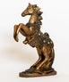 Dalax- 10.5 Inch Stallion Horse Standing Statue , Art Figurine Home, Kitchen Decor Accent