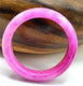 Set of 2 Pink and Blue Original Onyx Natural Marble Bracelet/Bangles - Elegant Stone Jewelry for Women (Copy)