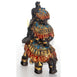 Dalax- 7"(H) Baby Elephants Riding on Mama Elephant Cute Elephant Statue Home Décor Elephant Gifts for Women Elephant Décor Figurines