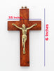 192 Pcs of 6 Inches Wall Mounted Jesus Christ Wall Crucifix Cross Home Chapel Decoration
