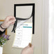 12 Sets  of 6 Pcs Picture/ Sign Holder Pockets with Adhesive Back, Plastic Frames Display, 8.5 x 11.6 Inches, 6 Pack