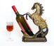 Beautiful Horse Wine Bottle Holder Living Room Kitchen Bar Wine Cabinet Countertop Decor Decorations Gifts for Wine Lovers Tabletop Wine Rack Display Stand Decorations.