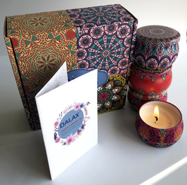 12 Set of Aroma Therapy Candles Stress Relief Scented Candles-Gifts Sets for Women Large Size Scented Candles Gift Set, Natural Soy Wax Fragrance Essential Oils