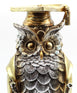 12 Sets Dr. Owl Lucky Charm with Graduation Cap and Book Statue Animal Figurines Home Decor