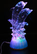 Dalax- Pair of Dolphin, LED Lighted Sparkling Multi-Color Changing Home Decorative Bedroom Décor Birthday Gift, Good Luck Marine Life Snow Globe