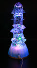 Dalax- Pair of Dolphin, LED Lighted Sparkling Multi-Color Changing Home Decorative Bedroom Décor Birthday Gift, Good Luck Marine Life Snow Globe