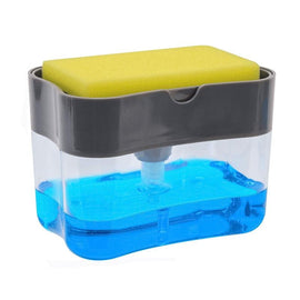 40 Sets of Dish Soap Dispenser Detergent Squeezer for Kitchen Sink Dish Washing, Manual Press Gray