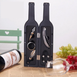 50 Sets of 5 Pcs Deluxe Wine Accessory Gift Set - Wine Bottle Corkscrew Opener,Stopper
