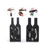 5 Pcs Deluxe Wine Accessory Gift Set - Wine Bottle Corkscrew Opener,Stopper