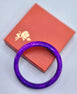 Set of 5 green, white, pink, Purple and Blue Jade Stone Bracelet/Bangles - Elegant Stone Jewelry for Women