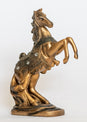 Dalax- 10.5 Inch Stallion Horse Standing Statue , Art Figurine Home, Kitchen Decor Accent