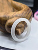 Original Onyx Natural Snow White  Marble Bracelet/Bangles - Elegant Stone Jewelry for Women