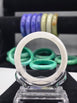 Original Onyx Natural Snow White  Marble Bracelet/Bangles - Elegant Stone Jewelry for Women