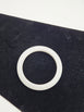 Original Onyx Natural Snow White  Marble Bracelet/Bangles - Elegant Stone Jewelry for Women