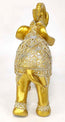 Dalax- 9"(H) Elephant Statue Figurines Home Decor Trunk Facing Upwards Lucky Figurine Statues Gift Set